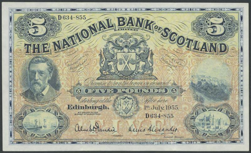 110.150.50: Banknoten - Großbritannien - Schottland