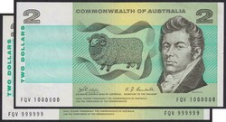 110.580.10: Banknotes – Oceania - Australien