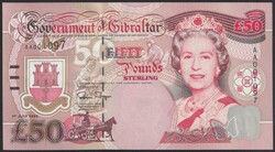 110.130: Banknoten - Gibraltar