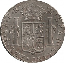 Bolivia Spanish Colonial Dollar (5/-) 1780 Charles III silver (26 ...