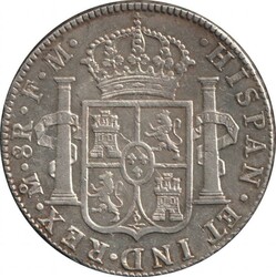 Mexico Spanish Colonial Dollar (5/-) 1790 Charles IV silver (26.95g) ...