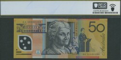 2010 $50 Stevens/Henry R509b Low Number First Prefix serial 'AA10 ...
