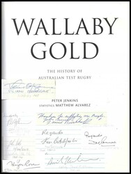 Autographs 'Wallaby Gold - The History of Australian Test Rugby' by ...