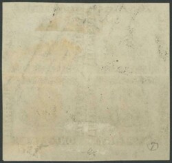 1854 Swans Penny Black Perkins Bacon London Printings 1d imperforate ...