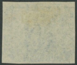 1854-55 Swans Lithographs Imperforate 4d deep dull blue SG 3b, ...