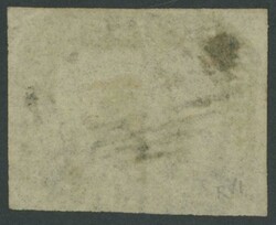 1857-59 Swans Hillman Lithographs Imperforate 6d black-bronze SG 18 ...