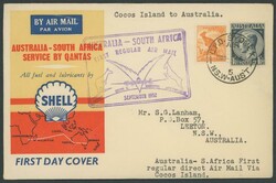 FLIGHT COVERS: 1950s batch comprising 1952 Australia-South Africa ...