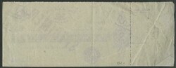 POSTAL NOTES: 1880 Wmk 'ELECTORS RIGHT/QUEENSLAND' QV 1/- green, 2/6d ...