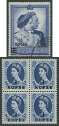 British Postal Agencies in Eastern Arabia Indian Currency Surcharges ...