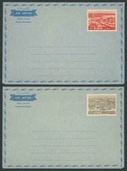 AEROGRAMMES: 1964 (Oct 1) Baroody Stamp Co View of Dubai Town 20np ...