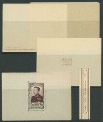 1952 Anniversary Booklet containing 26 one-stamp panes of the first ...
