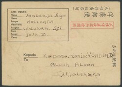 1943 (circa) Japanese Occupation Bandoeng (Camp Z) Prisoner of War ...