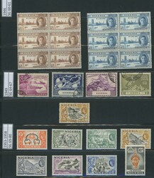 Collection to 1960s from Lagos 1874-75 QV Crown CC Wmk Perf 12½ 1d, ...