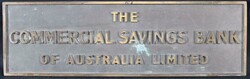 Balance of collection including bronze plaques (7) with 'Commercial ...