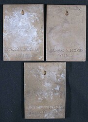 Balance of collection including bronze plaques (7) with 'Commercial ...