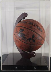Balance of collection Display case containing 'NBL Prostar' ...