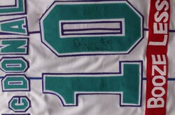 NORTH MELBOURNE GIANTS: Darryl McDonald signature on match-worn North ...