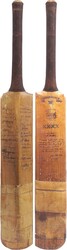 Jack Hobbs' 1924-25 Bat 'Summers Brown & Sons - JB Hobbs' cricket bat ...
