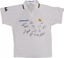 Australian Test Shirt with embroidered Australian Coat-of-Arms and ...