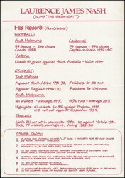 SOUTH MELBOURNE: Golden Anniversary Premiership Dinner program ...