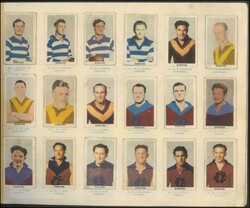 Collection 1949-2009 range including 1949 Kornies 'Footballers' ...