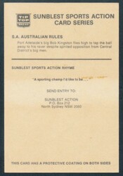 Collection 1971-82 football cards, including 1973 Tip Top 'Sunblest ...