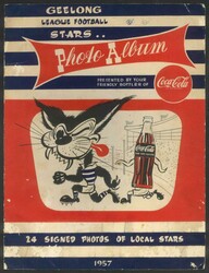 1957 Coca-Cola 'Geelong League Football Stars', complete set [24] ...