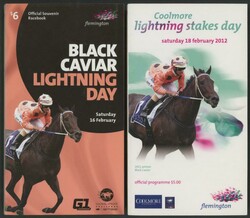 Black Caviar group with entrance ticket (win no.4 Sept 5th 2009) ...