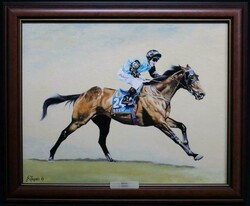 Melbourne Cup Winners Original paintings by Janet Thomas of Melbourne ...