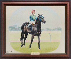 Melbourne Cup Winners Original paintings by Janet Thomas of Melbourne ...