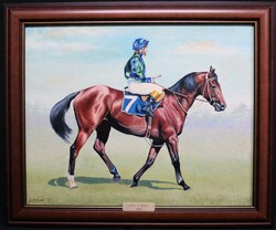 Melbourne Cup Winners Original paintings by Janet Thomas of Melbourne ...