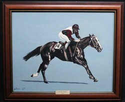 Melbourne Cup Winners Original paintings by Janet Thomas of Melbourne ...