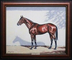 Melbourne Cup Winners Original paintings by Janet Thomas of Melbourne ...