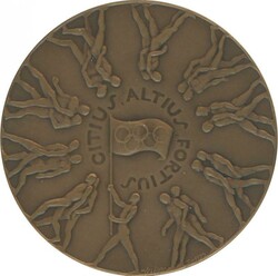 1956 Melbourne Olympics Participation Medal, in bronze, 63mm diameter ...