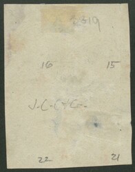 1854 QV Half-Lengths JS Campbell & Co Printings 3d blue SG 24 block ...