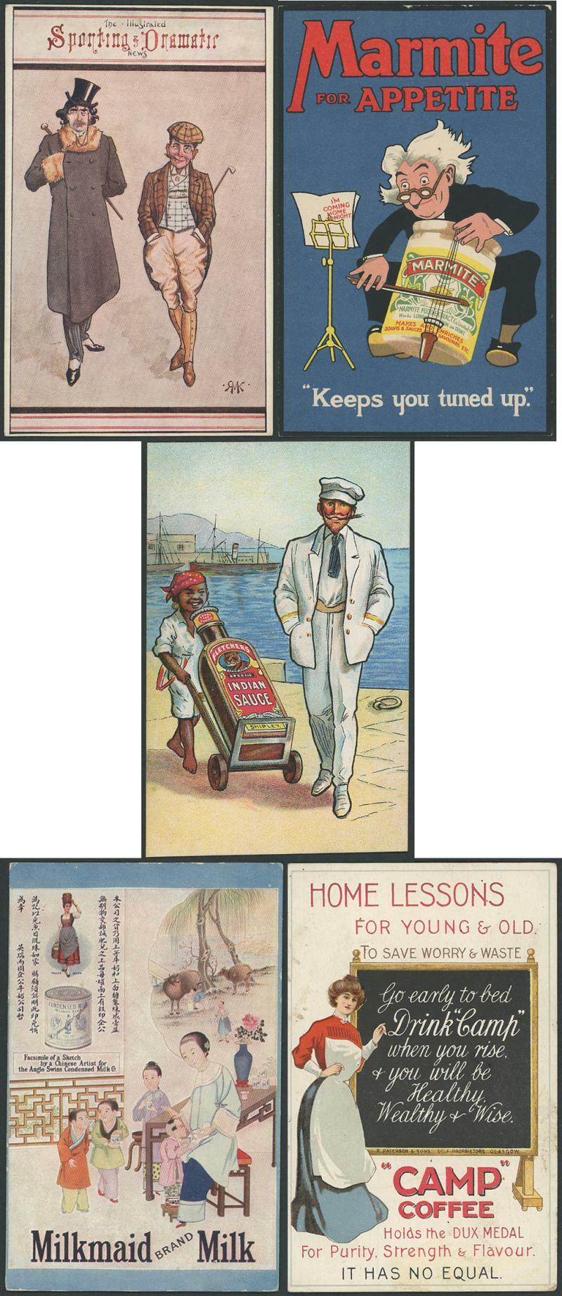 ADVERTISING: British products including Marmite, Seatons Toffees ...