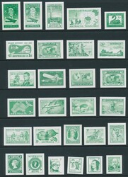 REPRINTED DIE PROOFS: Ex Australia Post publications 'A Selection of ...