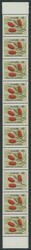 1975 Wildflowers 45c Bottlebrush marginal vertical strip of 10, the ...