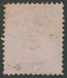 1876 Surcharge '8d 8d/EIGHTPENCE' on QV Bell 9d with 'F.IGHTPENCE' SG ...