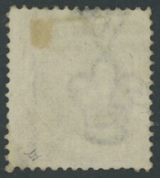 1885-95 QV Naish Designs with 'STAMP DUTY' 4d mauve Error of Colour ...