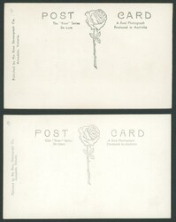 04.12.2025: Lot withdrawn!Victoria circa 1950s Rose photomechanical ...