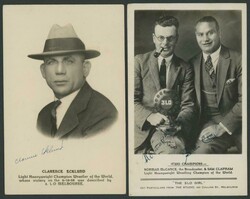 ADVERTISING: 1930s promotional group for Melbourne radio stations 3LO ...