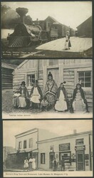 CANADA: Mostly Golden Age cards with real photo types including an ...