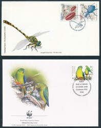 BIRDS: Worldwide batch of FDCs, maximum cards, funky M/Ss, etc, also ...