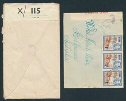 POSTAL HISTORY: Mostly World War II surface &amp; airmail envelopes ...