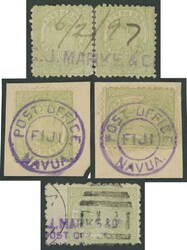 2525: Fiji - Stempel