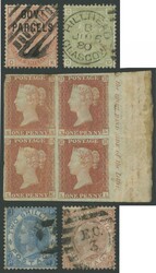 2865100: Grossbritannien 1840 1d schwarz - Sammlungen