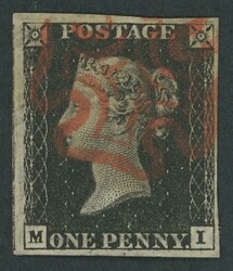 2865100: Grossbritannien 1840 1d schwarz