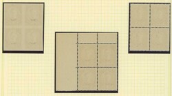 1936 KGVI Undenominated 'Dummy' Stamps imperforate plate proof block ...