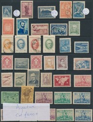 ARGENTINA: 1930s to 1993 collection on hagners including M/Ss, and ...